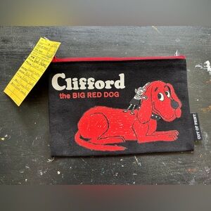 clifford the big red dog pencil pouch